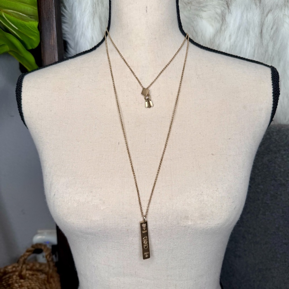 Urban Outfitters Layered Gold Necklace
